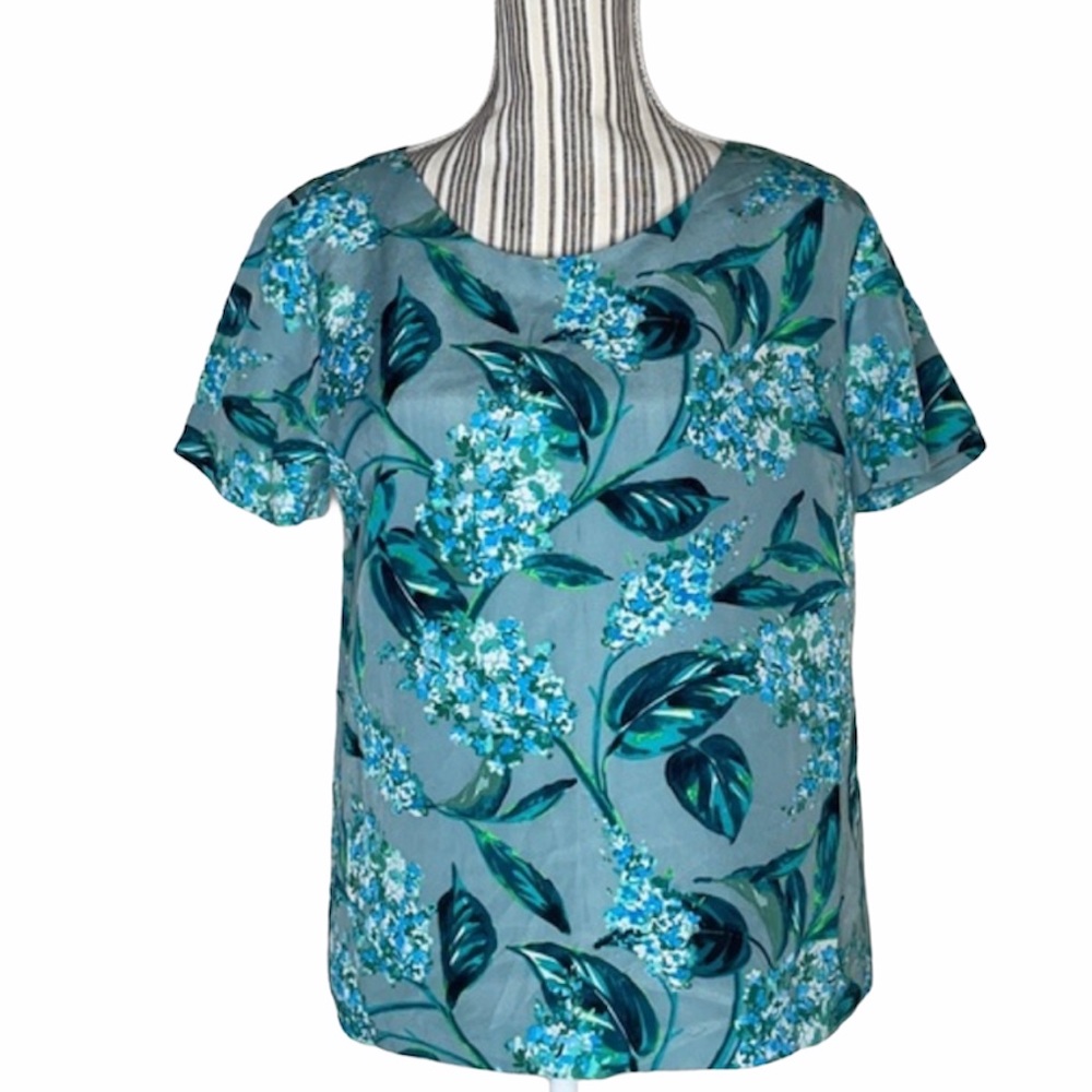 J. Crew blouse lightweight camp top blouse M